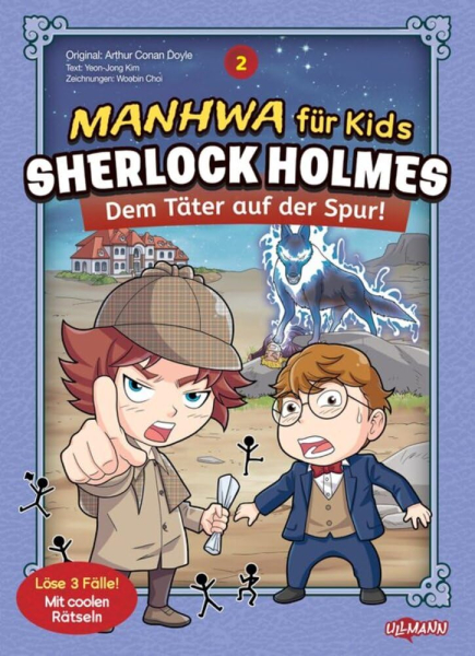 Manhwa für Kids: Sherlock Holmes 2 – Dem Täter auf der Spur